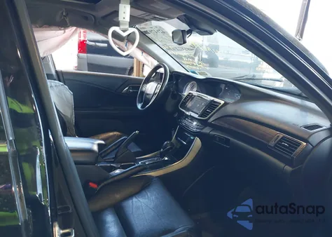 2017 Honda Accord Ex-L V6 from USA, damaged, VIN 1HGCR3F01HA040865